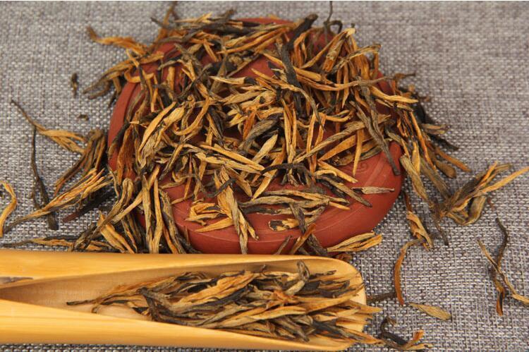 HelloYoung New Dianhong Black Tea Bud Need Gold Grade Gold Dianhong Single Bud Tea250g Main image