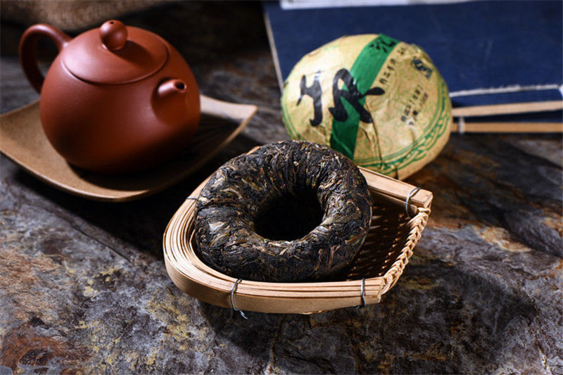 100g Yunnan Old Tea Tree Puer Tuo Tea Shen Pu'er Tea Royal Raw Pu-erh Green Tea