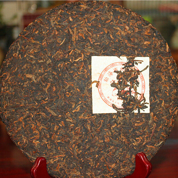 357g Top-Grade Pu'er Reife Tee Palast Goldene Knospe Tee Big Leaf Schwarzer Tee