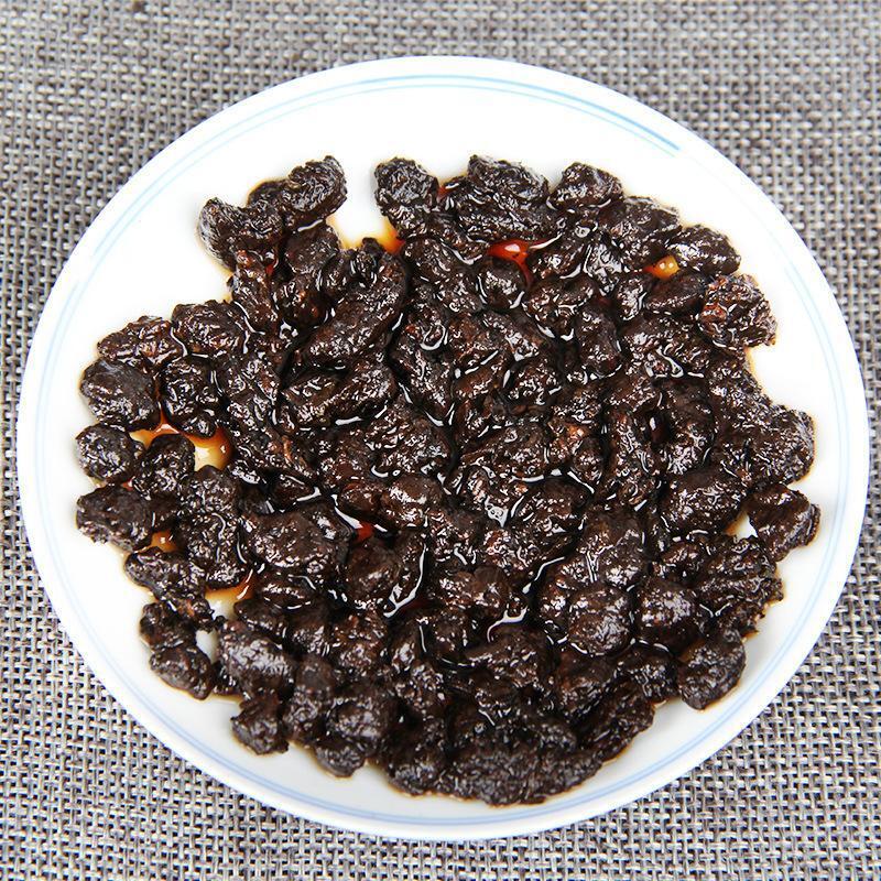 HelloYoung New Pu'er Tea Scattered Yunnan Broken Silver Old Tea Fragrant Fossil Cooked 250g