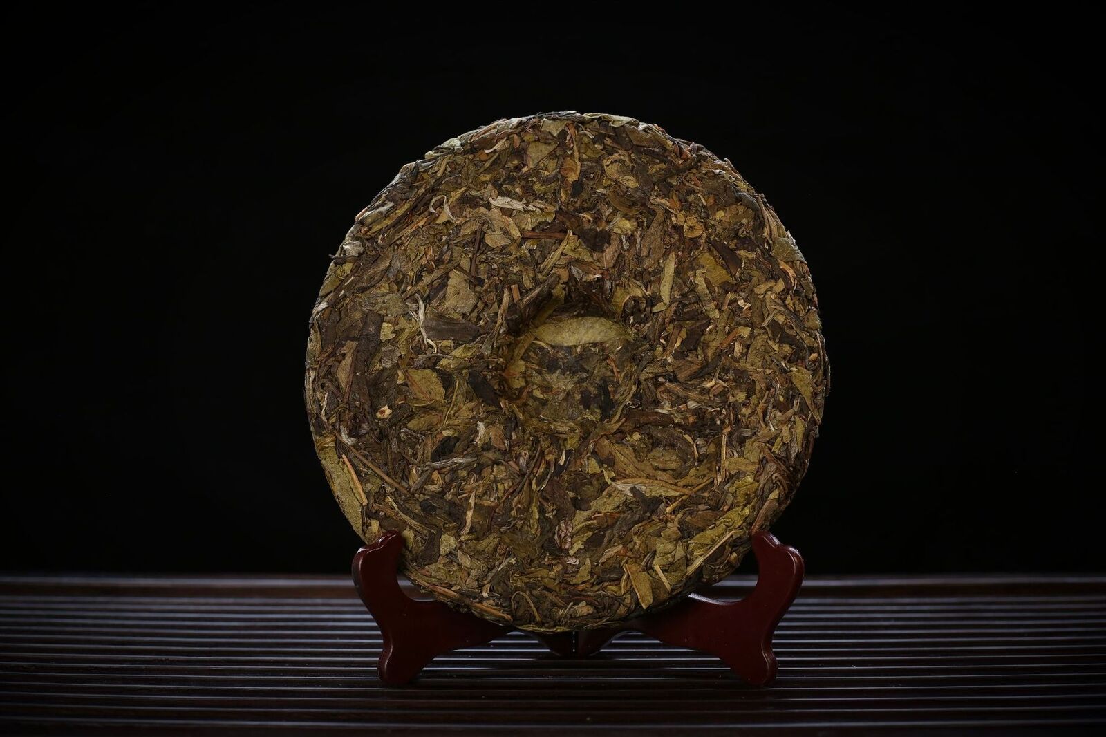 HelloYoung Lao Banzhang Golden Leaf Yellow Tablet Tea Yunnan Pu'er Tea Raw Tea 357g/12.59oz