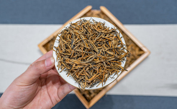 HelloYoung 500G Yunnan Black Tea Mini Gold Needle Fengqing Dian Hong Tea Small Gold Needle