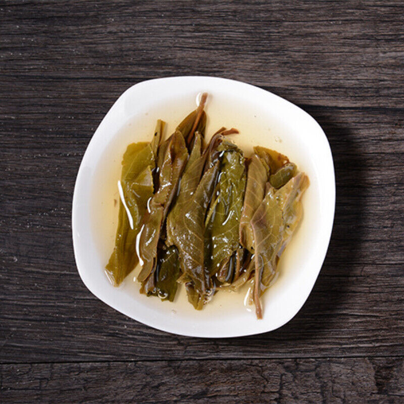 HelloYoung Husk Pu'er Green Tea Healthy Drink 500g Organic Pu-Erh Raw Tuocha Bamboo Shoot