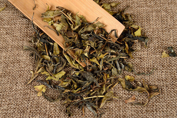 HelloYoung 500g Yunnan Pu'er Tea Old Banzhang Gold Leaf Pu'er Old Yellow Tablet Raw Tea