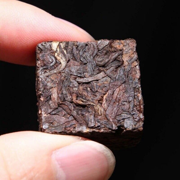 Organic Yunnan Cooked Pu-erh Brick Tea 50g-500g Bohai Square Mini Ripe Puer Bulk