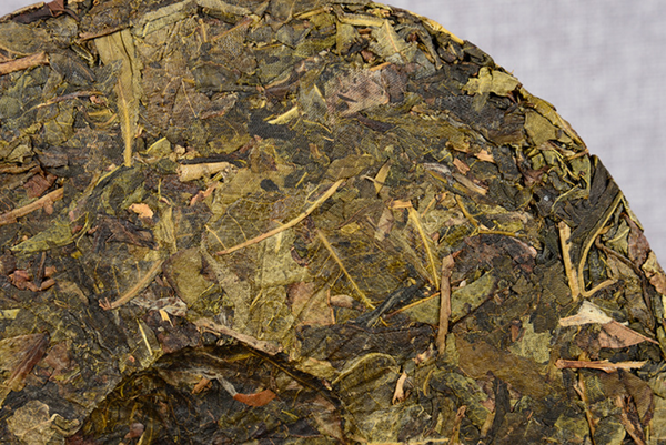 HelloYoung 357g Puerh Tea Hundred Year Old Tree Raw Tea Cake Golden Leaf Puerh Tea Cake