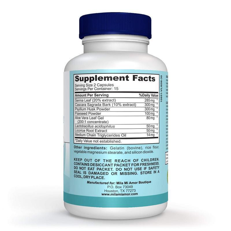 Intestinal Cleansing and Dissolving Capsules 15 day deanse capsules 30 capsules Secondary image