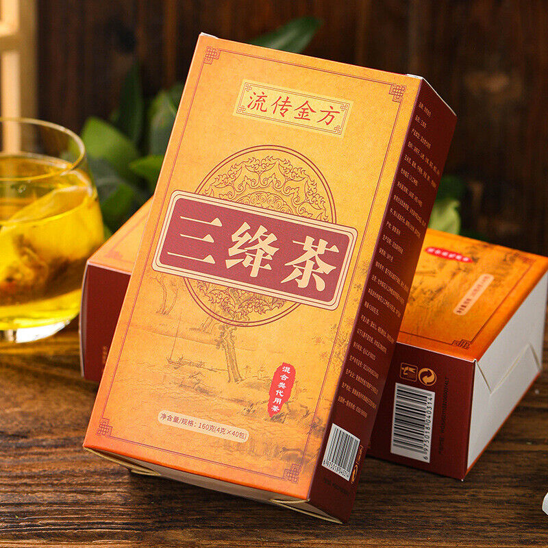 San Jiang Tea Cornstalks Mulberry Leaf Tea 流传金方三绛茶降非压非降降降茶非降三茶青钱柳玉米须桑叶茶养生