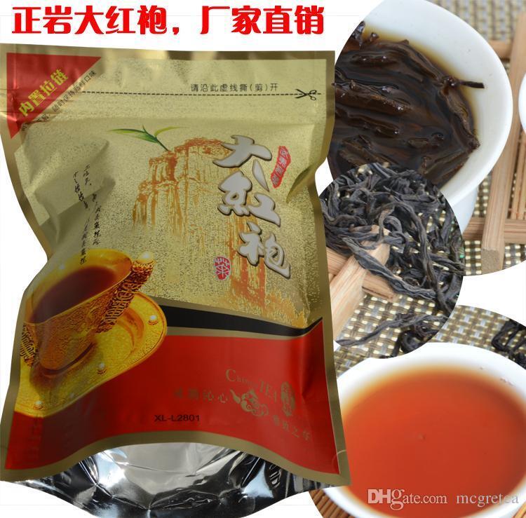 HelloYoung New DahongPao Tea Zip Seal Bag Package Wuyi Oolong Shui Xian DaHongPao 200g Main image