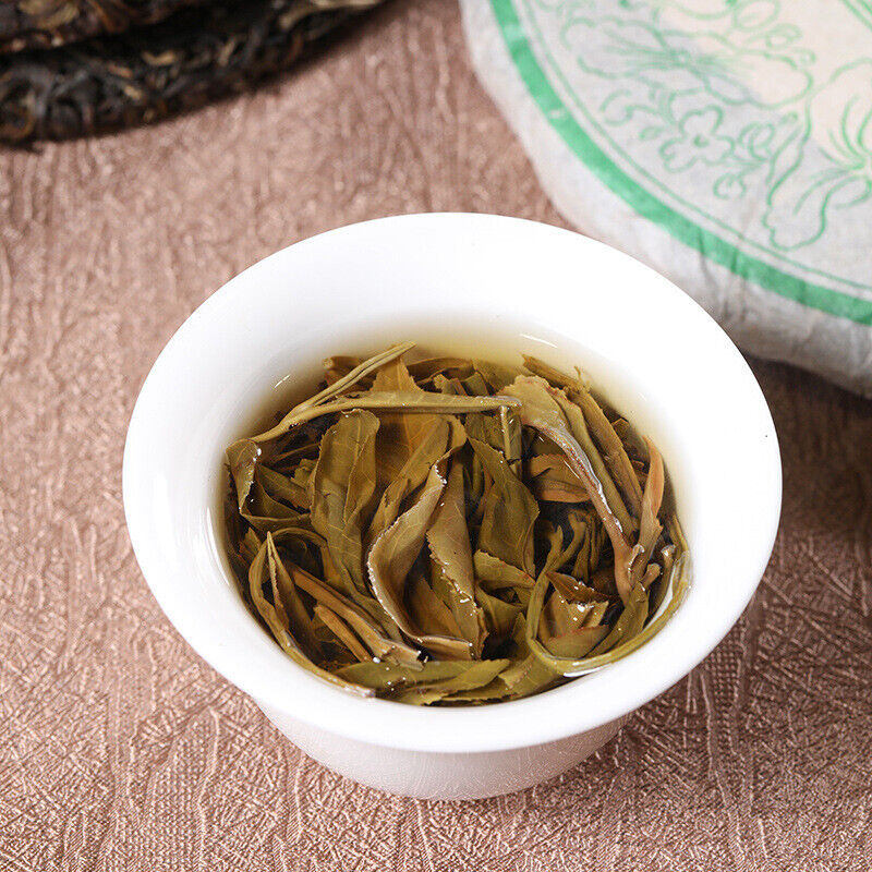 HelloYoung Puerh Tea Cake Menghai Icelandic Ancient Tree Tea 357g Pu'er Raw Tea