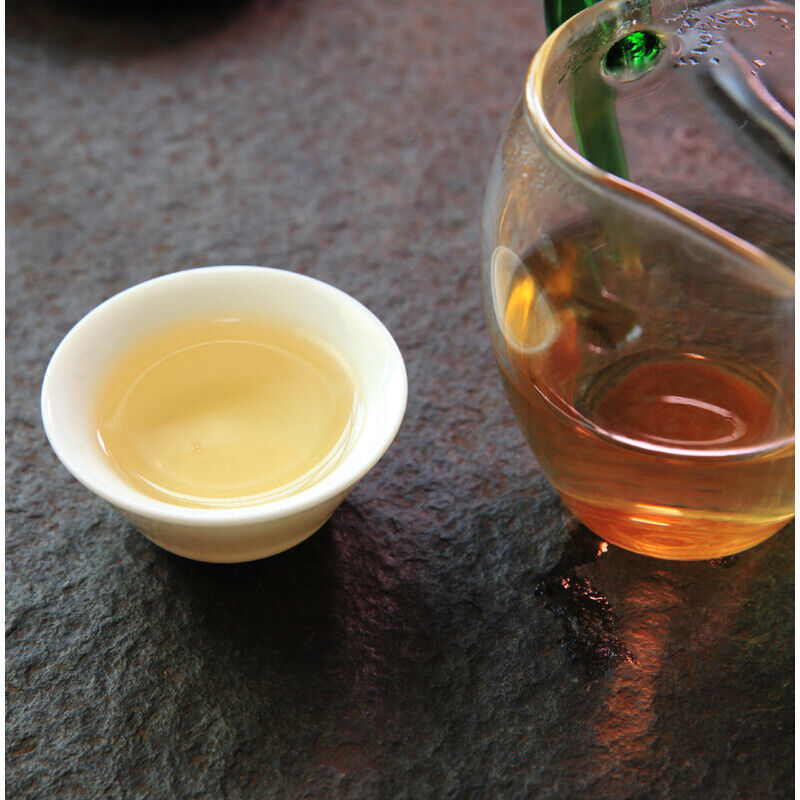 HelloYoung Weight Loss Healthy Drink Chinese Bud Tea Yunnan White Tea Pu'er Tea Cake 357g