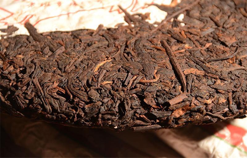 357g Old Ripe Pu Erh Tea Cake Yunnan Orgnic Puer Black Tea Chinese Healthy Food