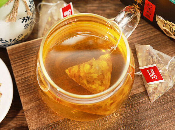 HelloYoung 150G Luo Han Qing Run tea licorice geranium jujube health Qing Run Luo Han