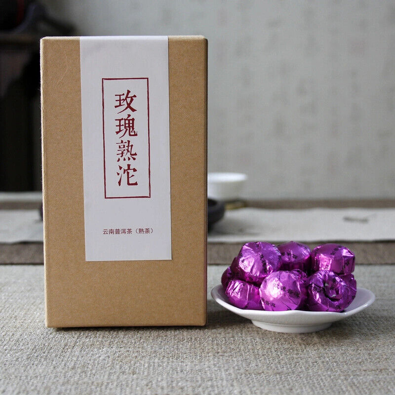 Tuo Cha Mini Rose Puer Tea Fragrant Sweet Yunnan Puerh Fermented Tea Brick 250g Main image