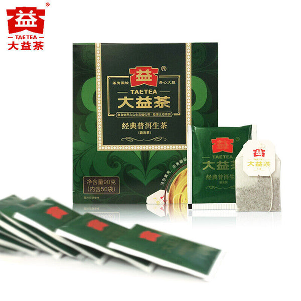 TemuTea 25 Pcs Raw Puerh Teabags Yunnan Gaba Raw Puer Teabags Gabaron Tea  Calming Tea