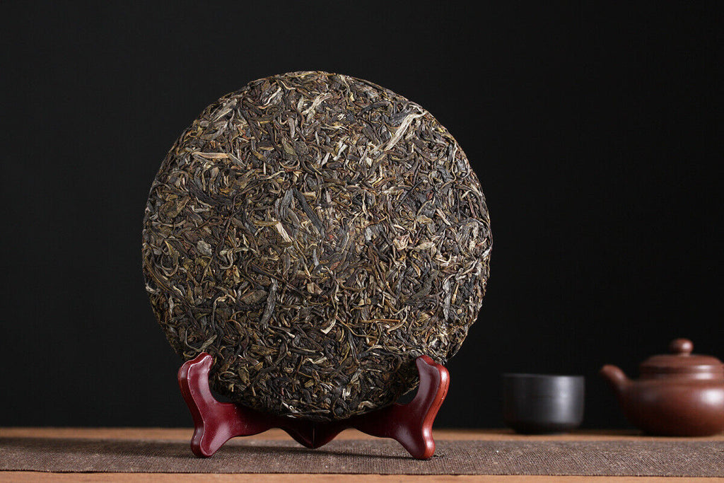 HelloYoung 357g Yunnan Pu'er Tea Chengyun Lao Banzhang Raw Tea Seven Seed Cake