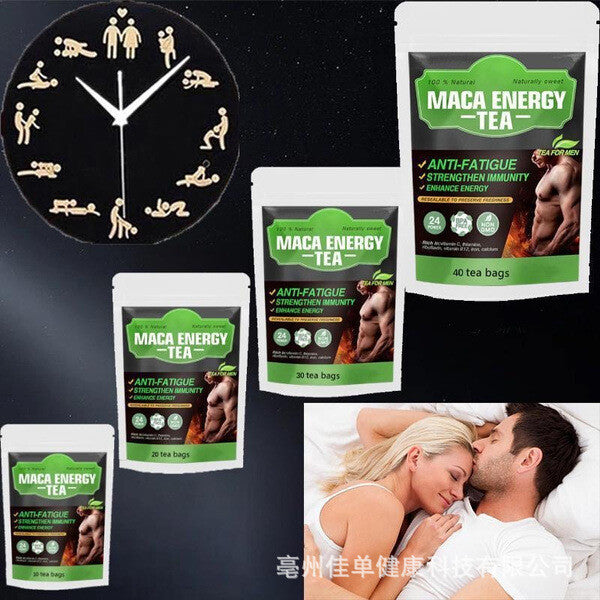 Maca Energy Men's Tea Strenth Herbal Enhance Natrual Healthy Drink Herbal Tea