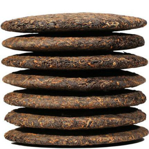 Wishful Pu-erh Tea Cake Organic Class Cooked Puer Tea Healthy Drink 357g/12.59oz