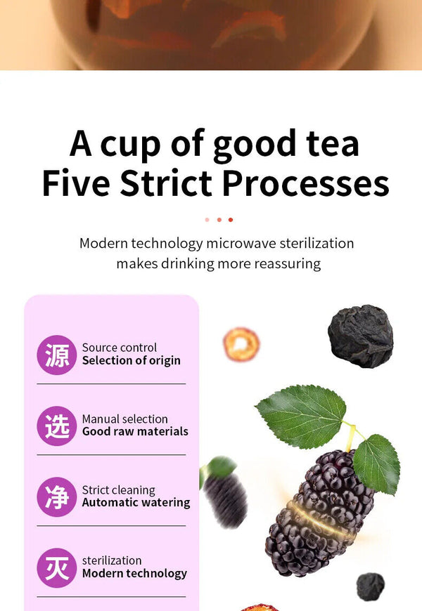 Product Name: Wumei Mulberry Tea Healthy Herb Tea Bag 100g/3.52oz