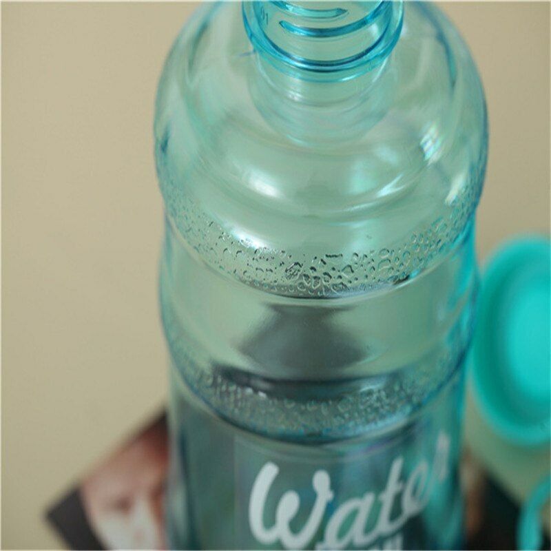 Plastic Bottled Water Bottle Portable Outdoor Drinking Bottle Drinkware Readily