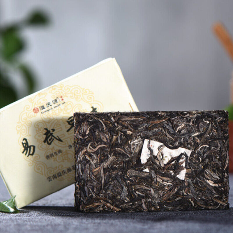 HelloYoung Top Green Tea Old Tree Pu-erh Cha Tea Brick Yunnan Early Spring Pu-Erh Tea 250g