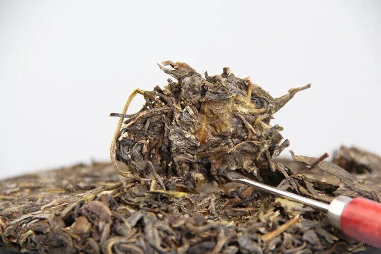 Chinese Famous Puer Tea 357g Brand Weight Loss Raw Puerh Tea Cake Qizi Cake Tea