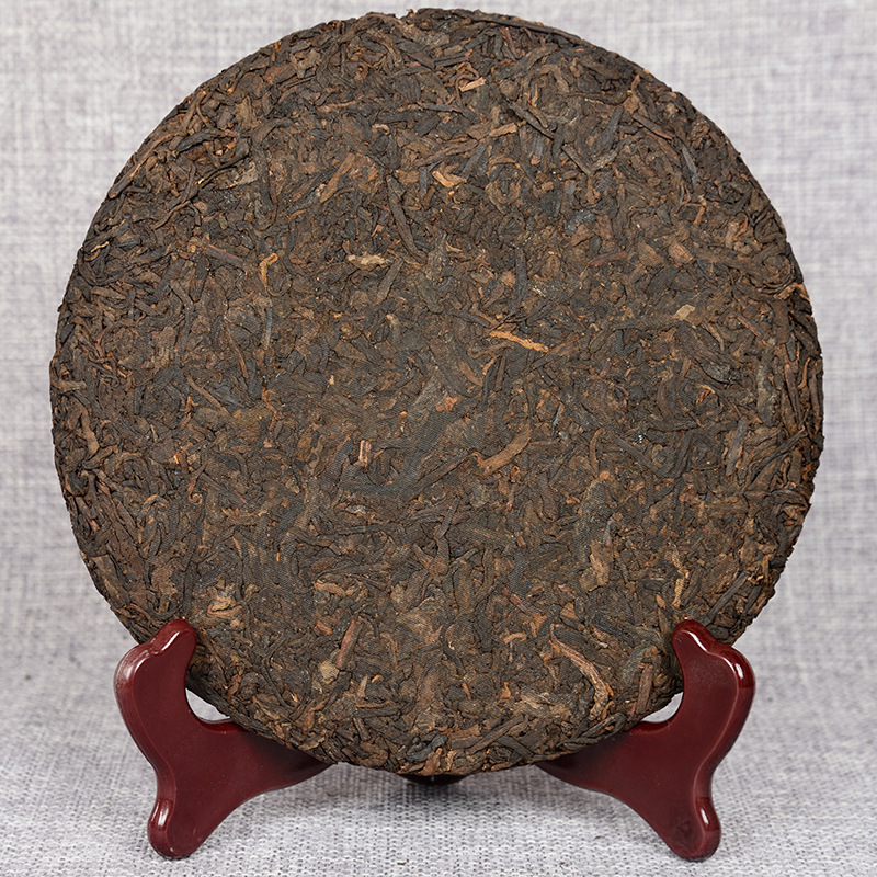 Ripe Pu'er Tea  Tea Deep Mountain Wild Rhyme Ripe Seven Cakes Tea 357g/12.59oz