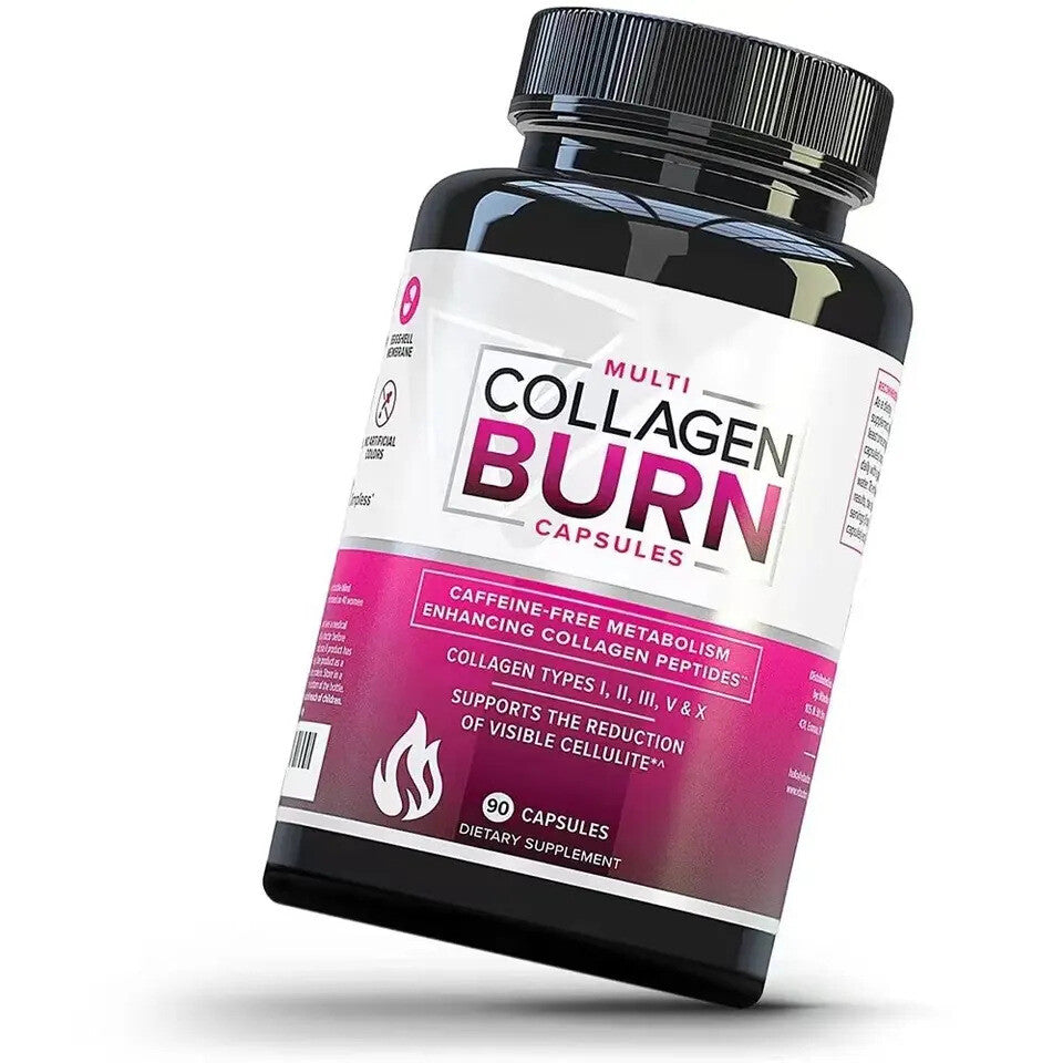 Collagen Burn Capsules Skin Whitening Brightening Anti-aging 60 Capsules Secondary image
