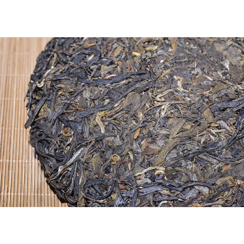 Green Tea da shu cha357g/12.59oz Big  Tea Pu'er Tea Cake Health