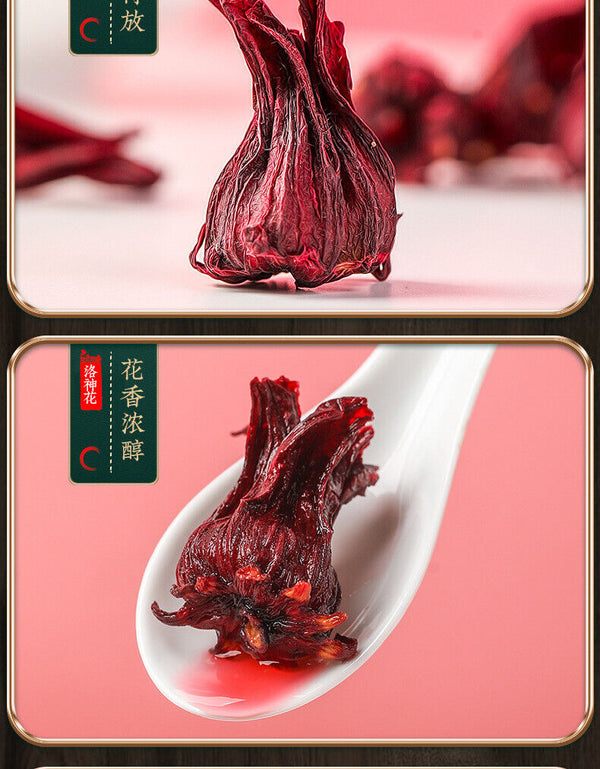 Luo Shen Hua Tea Rose Eggplant Yunnan Dried Rose Tea Fruit Tea Loose Leaf 200g