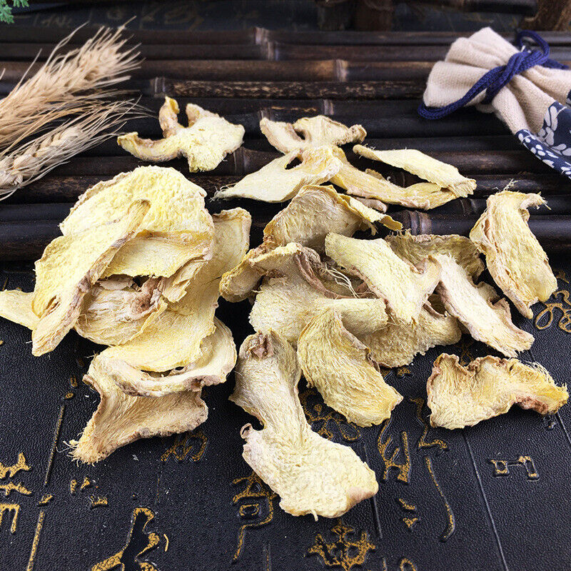 HelloYoung Natural Gan Jiang Pian Canned Dried Ginger Slices Health Care Green Food 250g