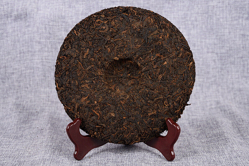HelloYoung 357g Puerh Ripe Tea Cake Healthy Drink 357g 宫廷王熟茶饼