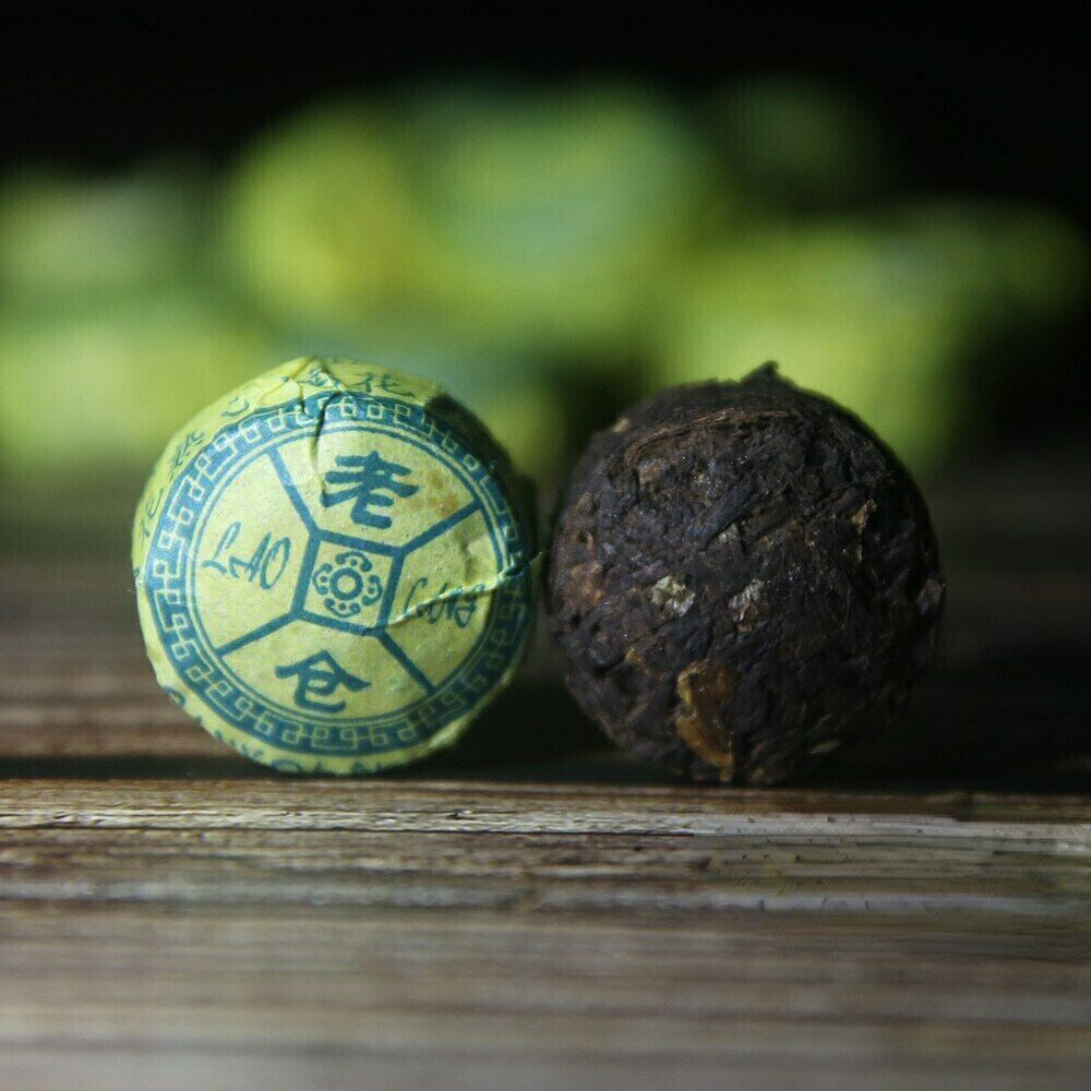 Ripe Mini Pu Erh Tuo Cha Tea Laocang 2015 Yunnan Tuocha Tea Chrysanthemum Aroma
