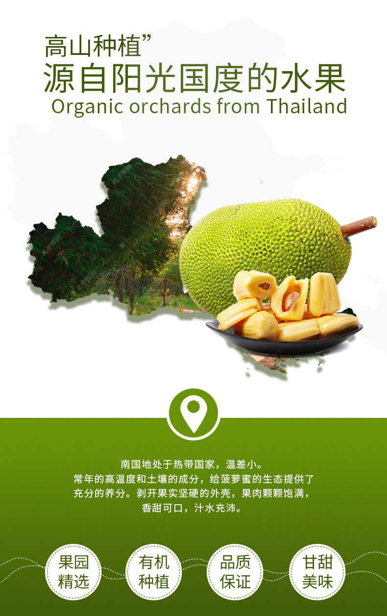 Getrocknete Jackfruit Dosen Crisp Fruit Vietnamesische Spezialitäten Snacks
