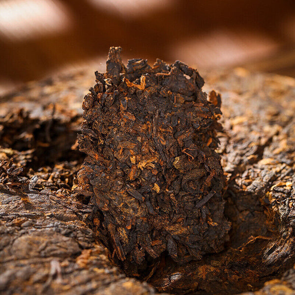 Puerh Tea Pu-er Ripe Tea Cake Mystic Emperor Tribute Tea 357g Pu-erh Tea Cake