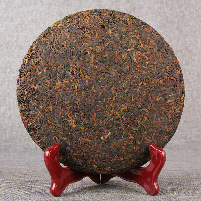 HelloYoung 357gJingmai Ancient Tree Tea Yunnan Big-leaf Tea Jing Mai Chun Xiang Ripe Tea