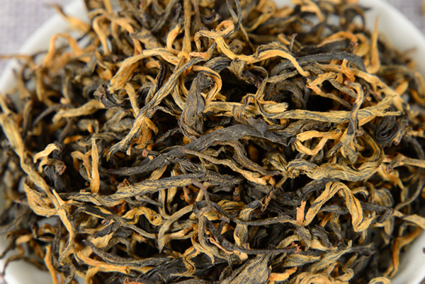 HelloYoung 500g Yunnan Fengqing Dian Hong Tea One Bud Curved Strips Kung Fu Black Tea