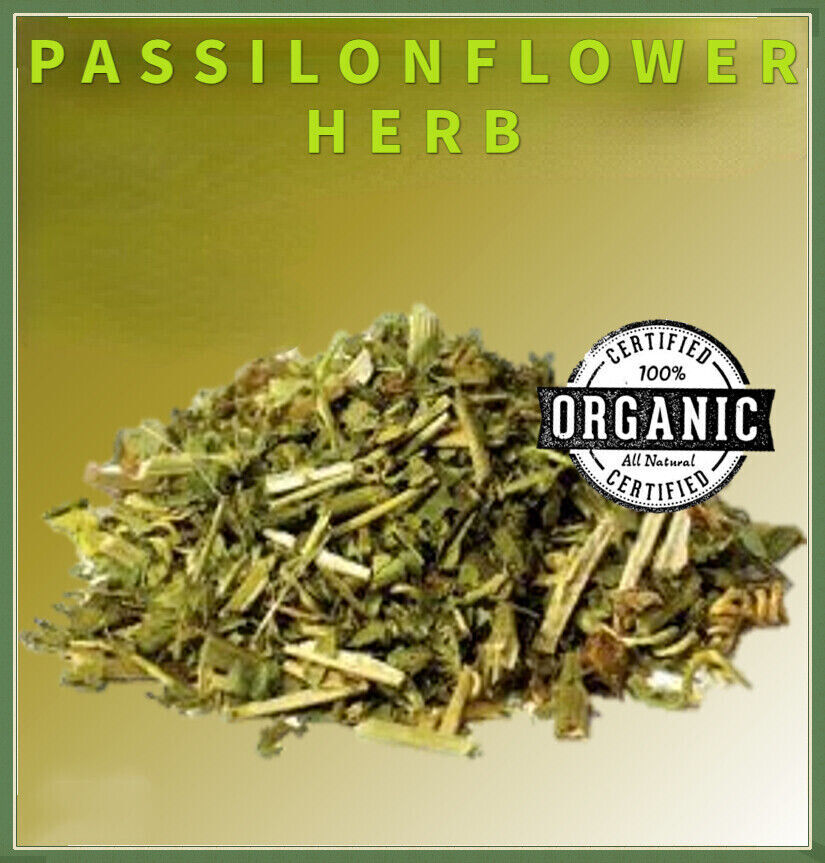 PASSIONFLOWER HERB - Organic Tea- Passiflora incarnata - Herbal Passion Flower Main image