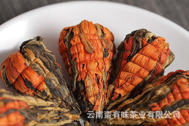 HelloYoung 500g Yunnan Dian Hong tea Fengqing Early Spring Dian Hong Lily Pagoda