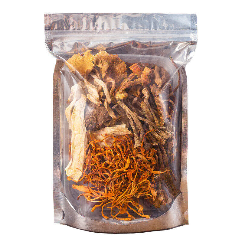 Dried Mushrooms Soup Base Nutritious Food Colorful Mushroom Soup Mix