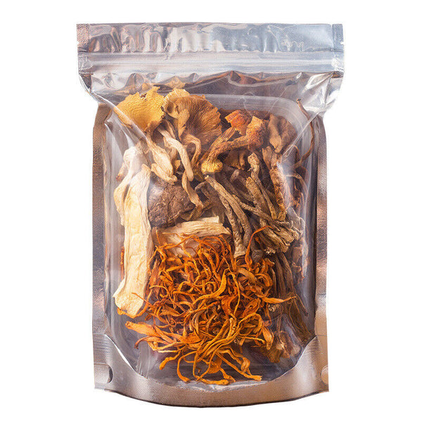 Dried Mushrooms Soup Base Nutritious Food Colorful Mushroom Soup Mix