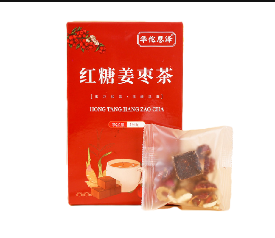 HelloYoung Brown Sugar Ginger Date Tea 150g Cinnamon Dates Wolfberry Black Sugar Ginger Tea Main image