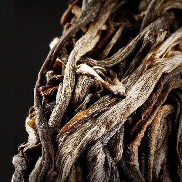 HelloYoung Kunming Pure Dry Storage Rhinotang Pu'er Tea Raw Tea Leaf Tea Cake 357g/12.59oz
