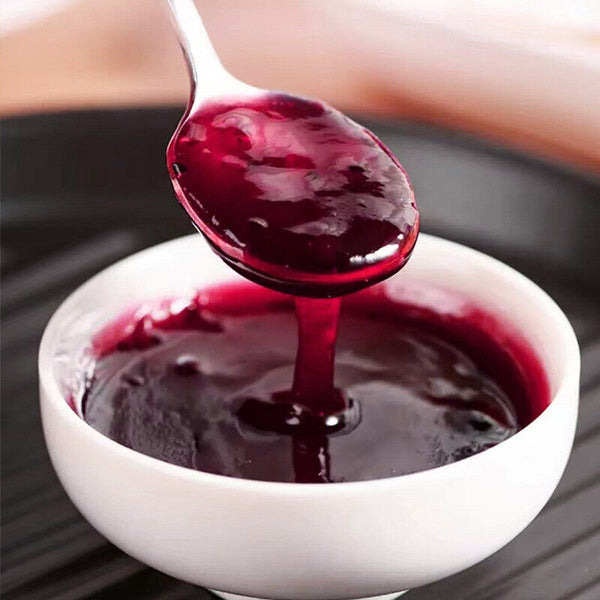 200g Blueberry Jam Spread - Healthy Breakfast Topping for Toast & Pancakes