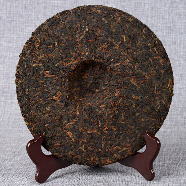 HelloYoung TeaAncient Tree Pu-erh Ripe Cake Health Care 357g Top Black Tea Yunnan Pu-erh Tea