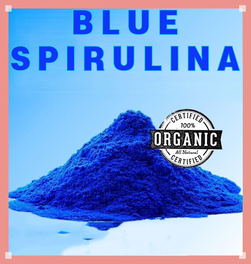 Blue Spirulina Powder Organic Phycocyanin Powder 100g Secondary image