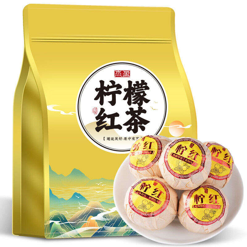 Lemon Black Tea New Tea Zhengshan Xiaojiao Authentic Black Tea Strong Aroma 250g Main image