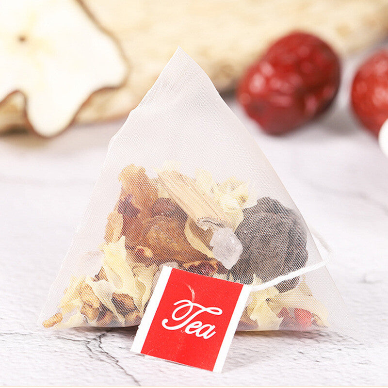 Rock Sugar Snow Pear Tremella Tea Winter Drink Longan Jujube Goji Tea