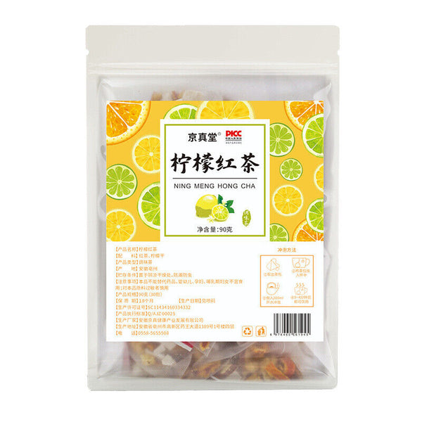 Lemon Black Tea 30 Bags Triangle Pack Fruit Tea 3g Healthy Blend