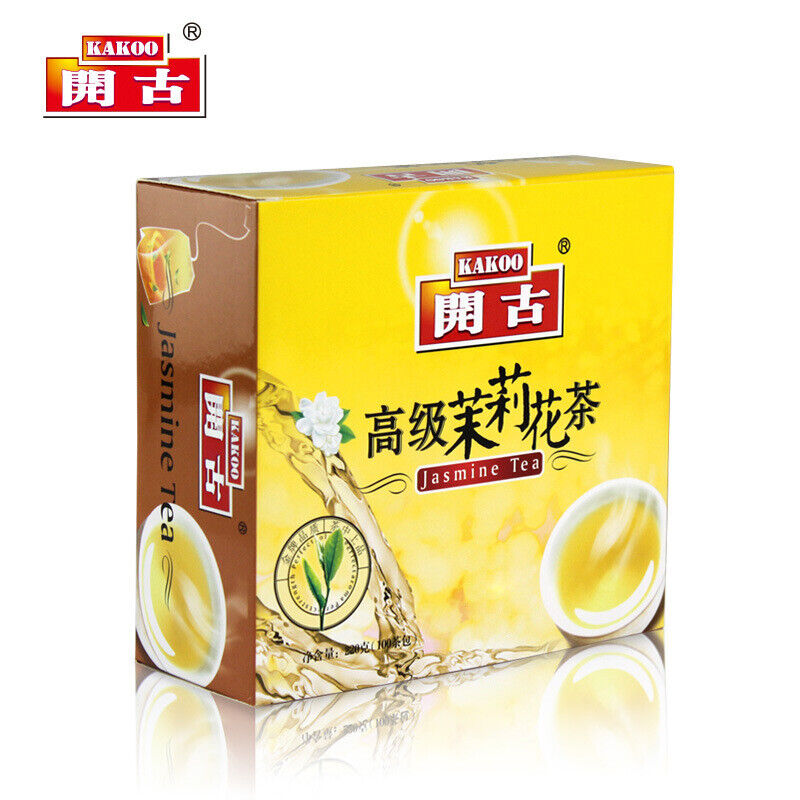 HelloYoung Double Piece 100 bags of Premium Jasmine Tea Double Chamber Bag Tea 220g Main image